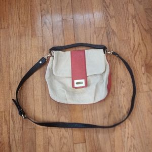 Steve Madden Purse Vintage Y2K Red, Taupe, and Black Handbag